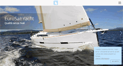 Desktop Screenshot of eurosailyacht.com